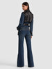 KEITH CROPPED DENIM TRENCH