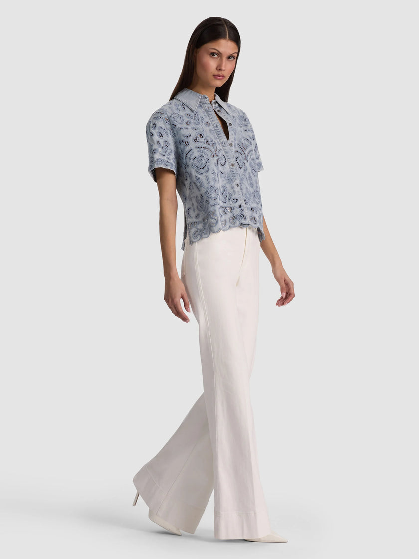 LANE DENIM BUTTON DOWN