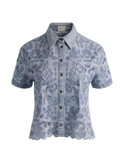 LANE DENIM BUTTON DOWN