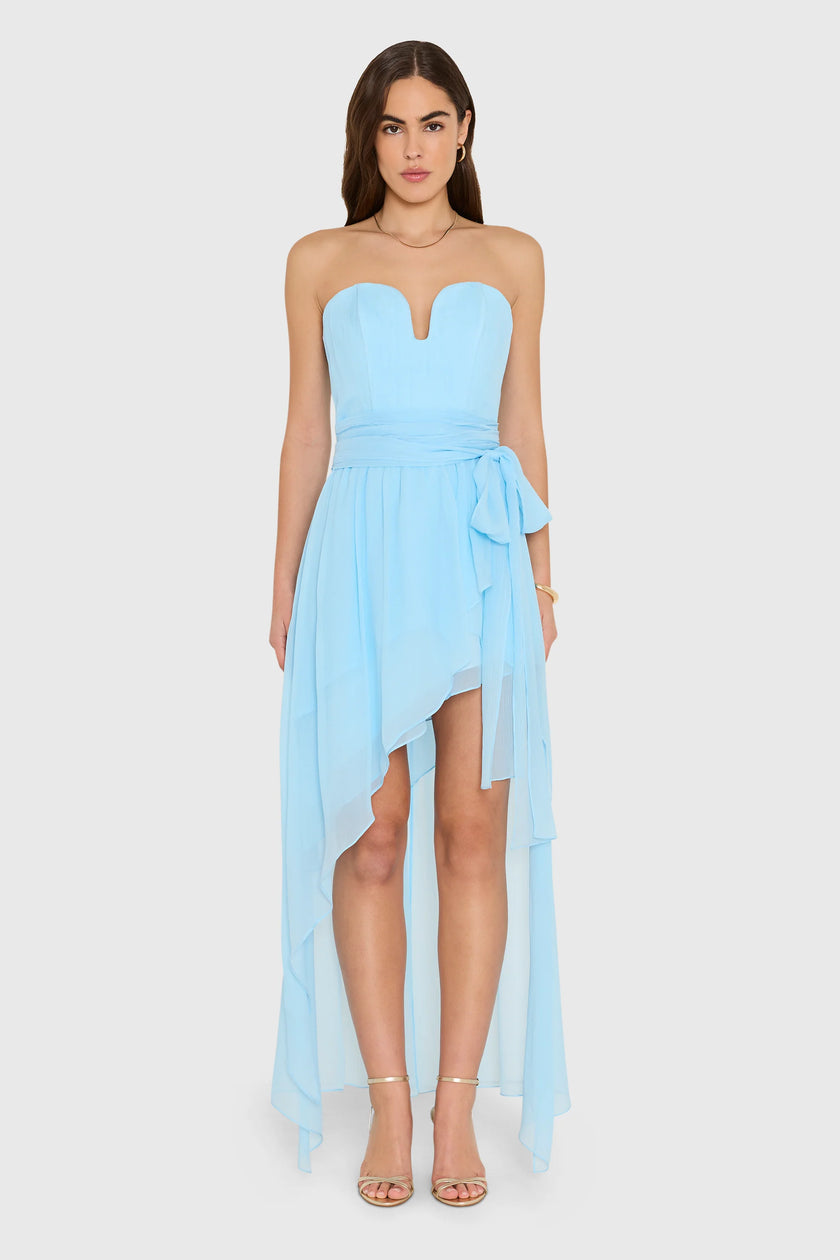 AURELIA MAXI DRESS IN PACIFIC