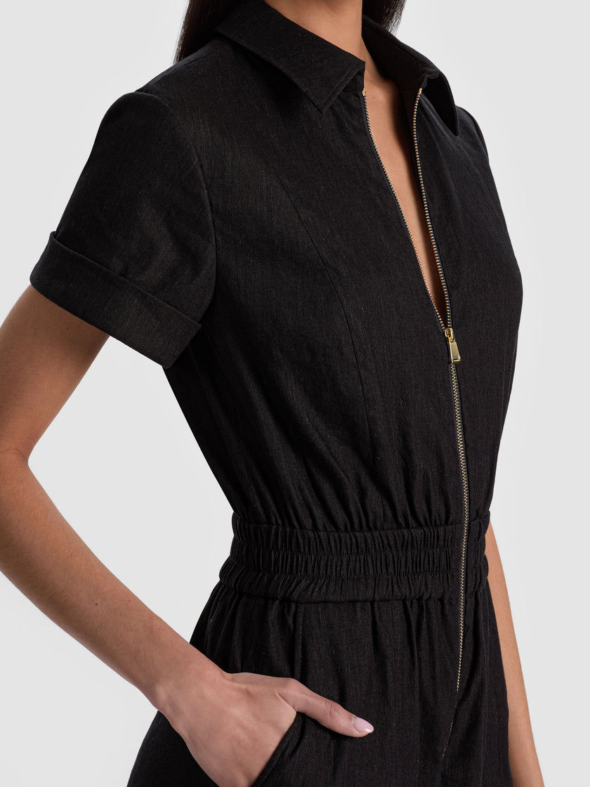 LEVI LINEN ROMPER