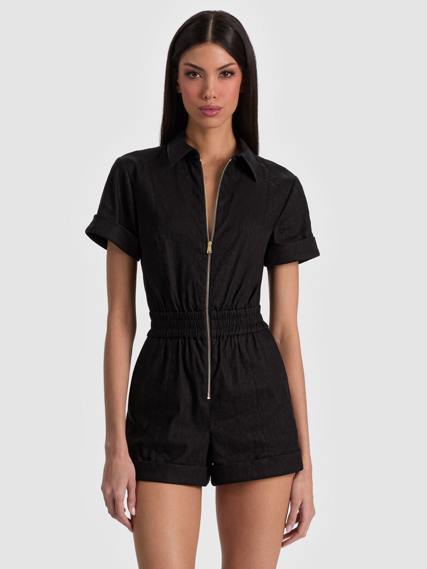 LEVI LINEN ROMPER