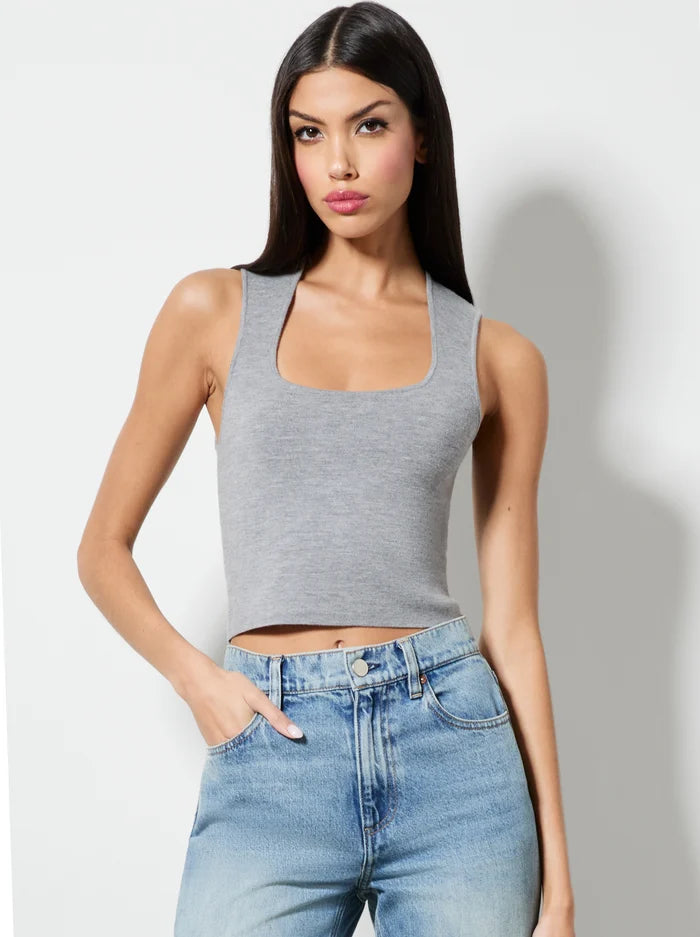 KERIA CURVED NECK TANK