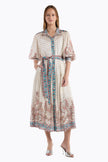 GAIL DRESS IN IVORY FILIGREE