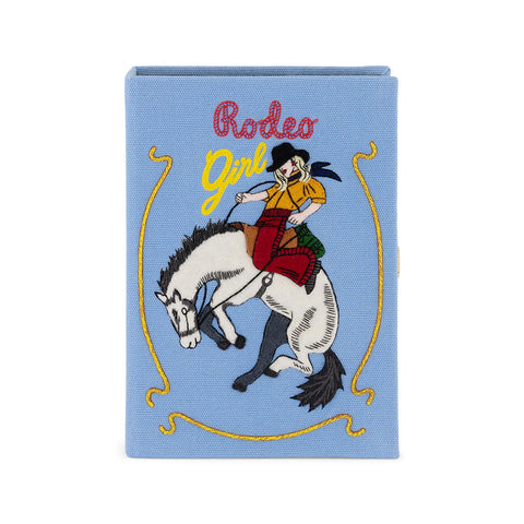 RODEO GIRL BOOK CLUTCH
