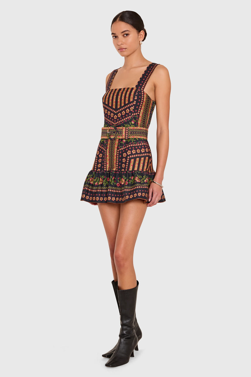 LENA SKORT ROMPER IN JONI