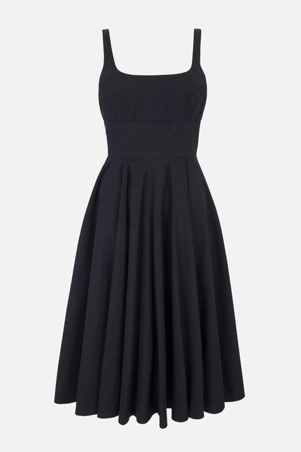 NIKUSH DRESS IN COTTON POPLIN