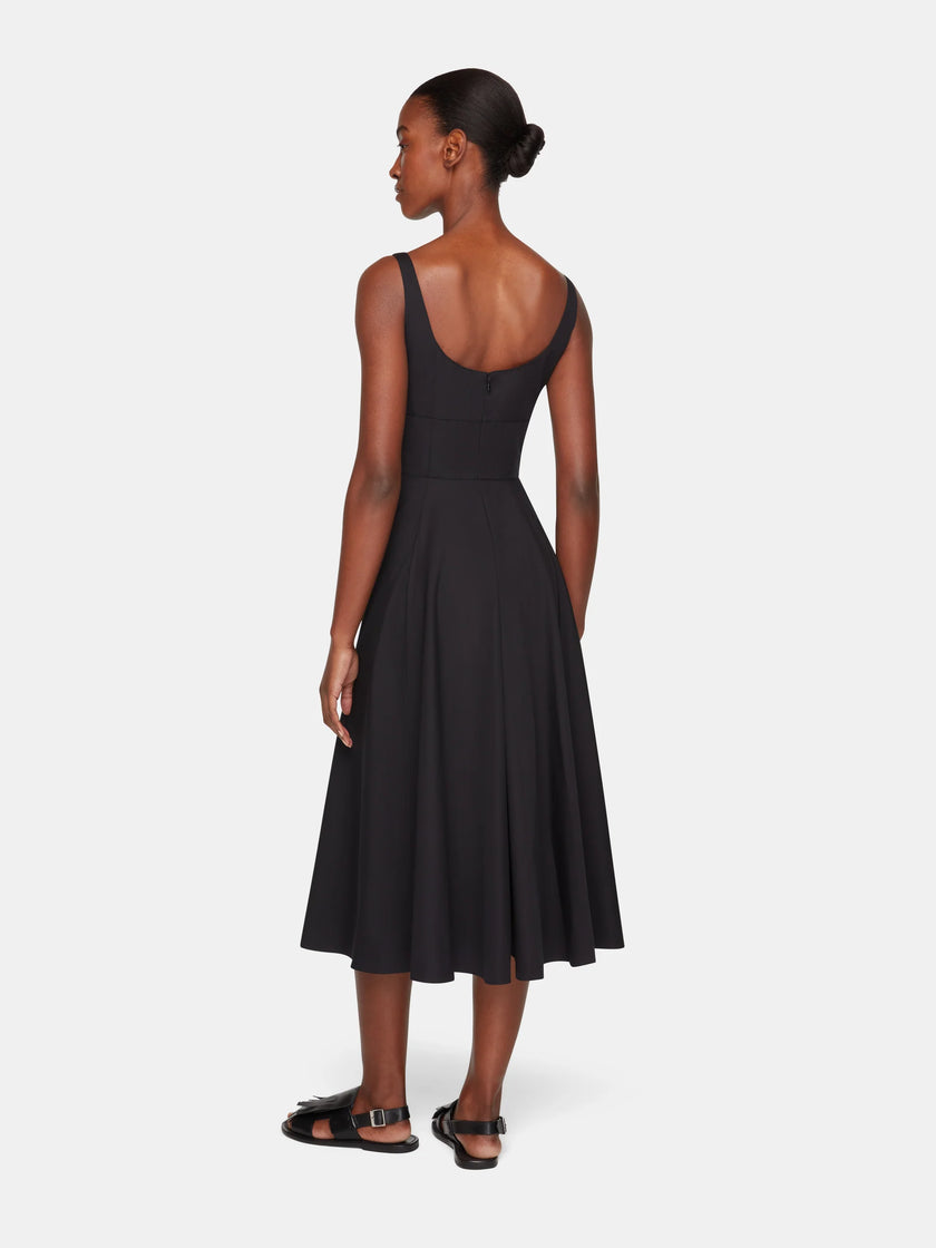 NIKUSH DRESS IN COTTON POPLIN