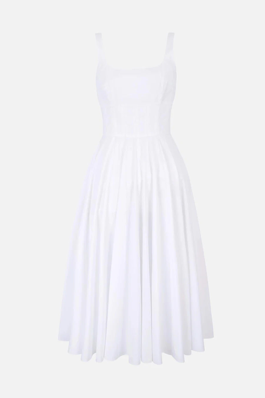NIKUSH DRESS IN COTTON POPLIN