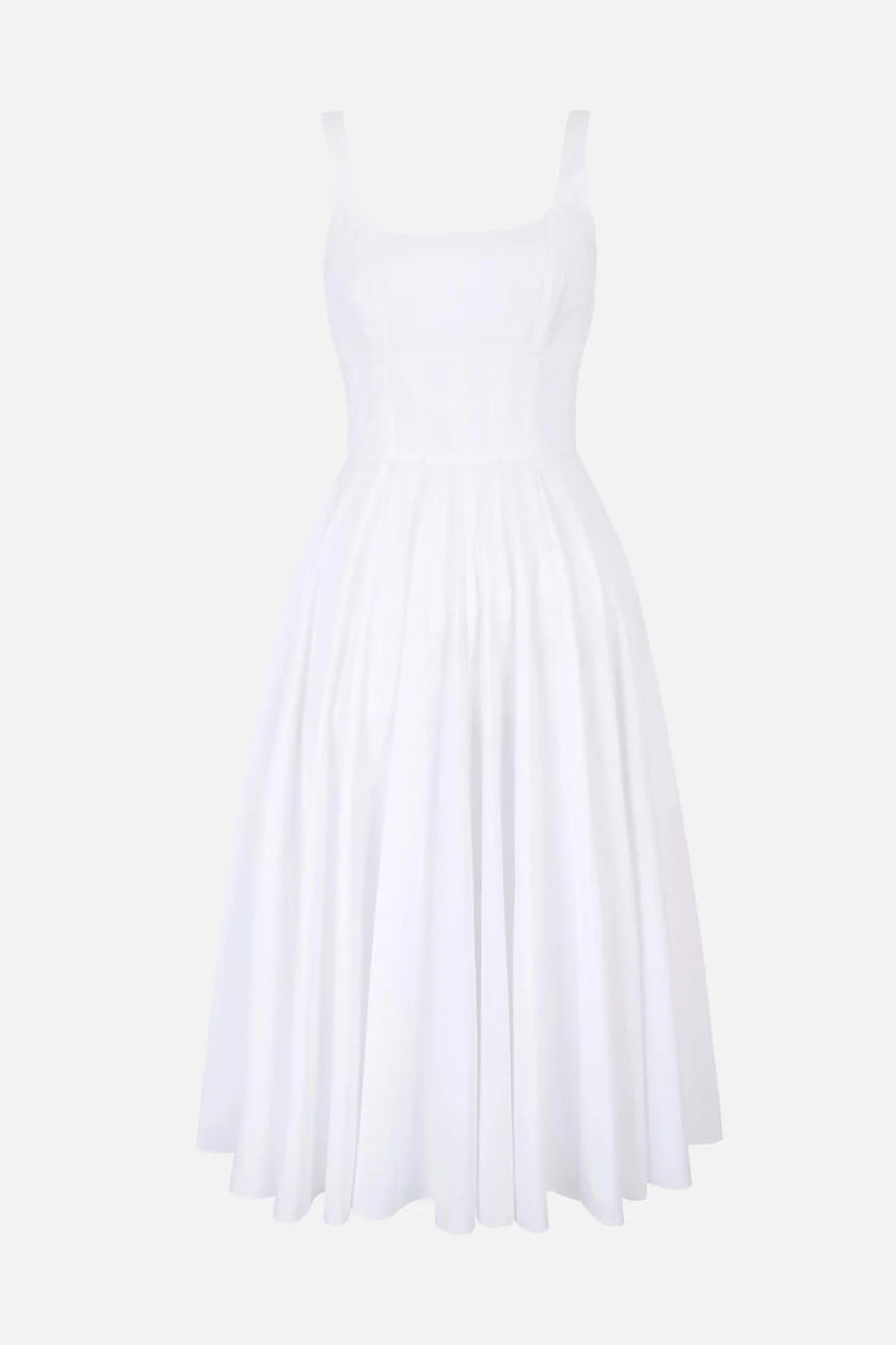 NIKUSH DRESS IN COTTON POPLIN