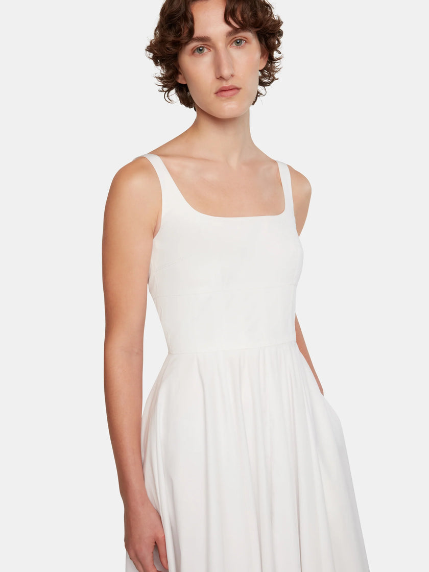 NIKUSH DRESS IN COTTON POPLIN