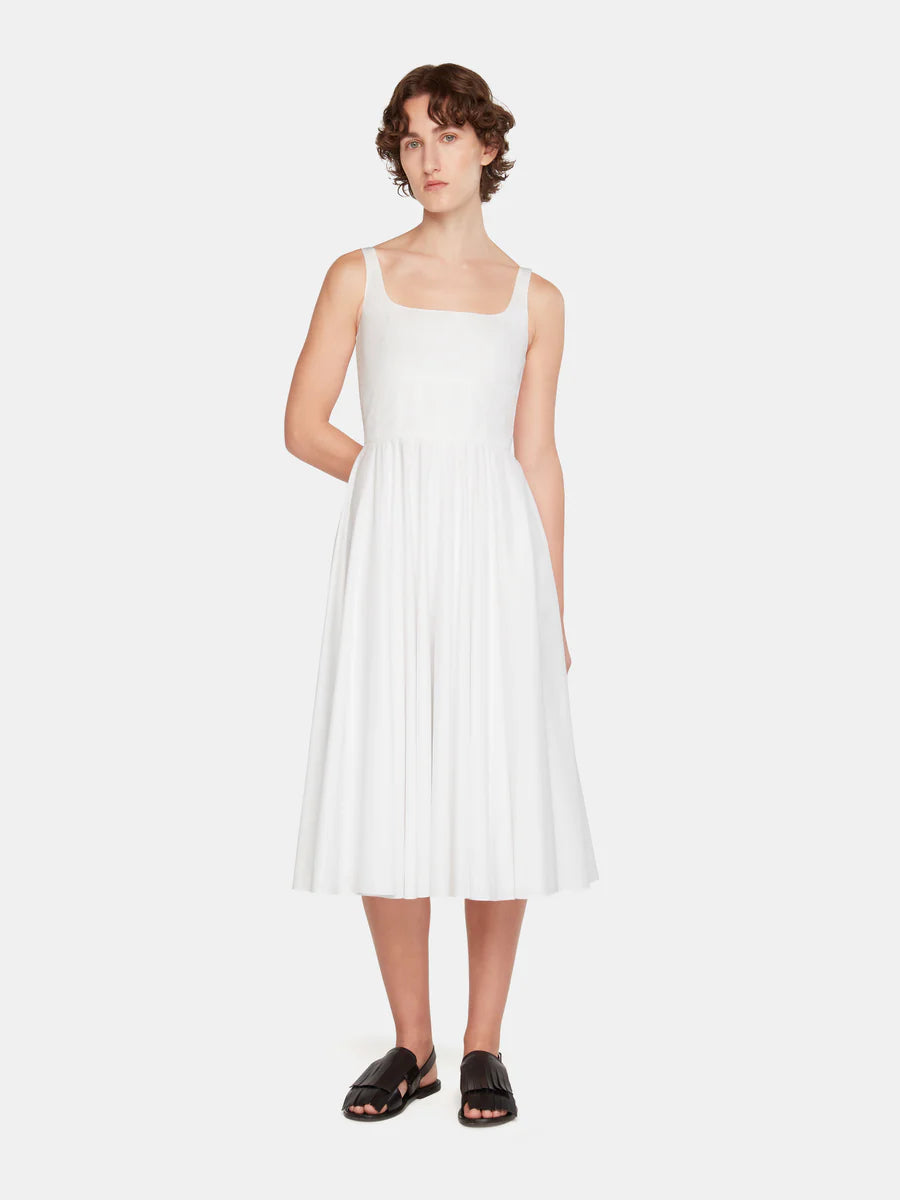 NIKUSH DRESS IN COTTON POPLIN