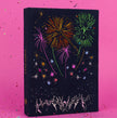 BOOK CLUTCH FIREWORKS STRAPPED