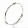 SMALL SILVER CATALINA BANGLE