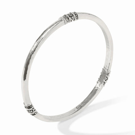 SMALL SILVER CATALINA BANGLE