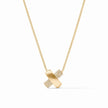 CATALINA PAVE X DELICATE NECKLACE