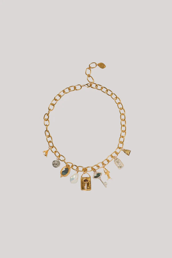 MULTI CHARM NECKLACE