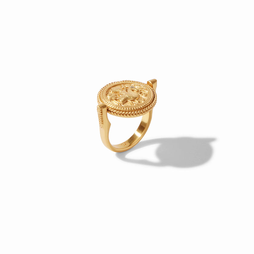 COIN REVOLVING RING SIZE 7