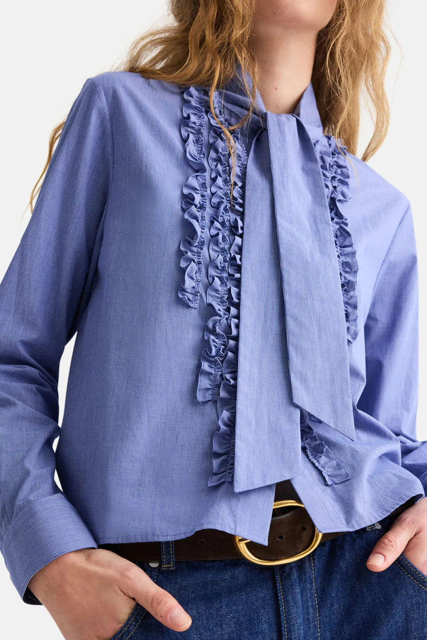 CONNOR TOP IN MICRO CHECK