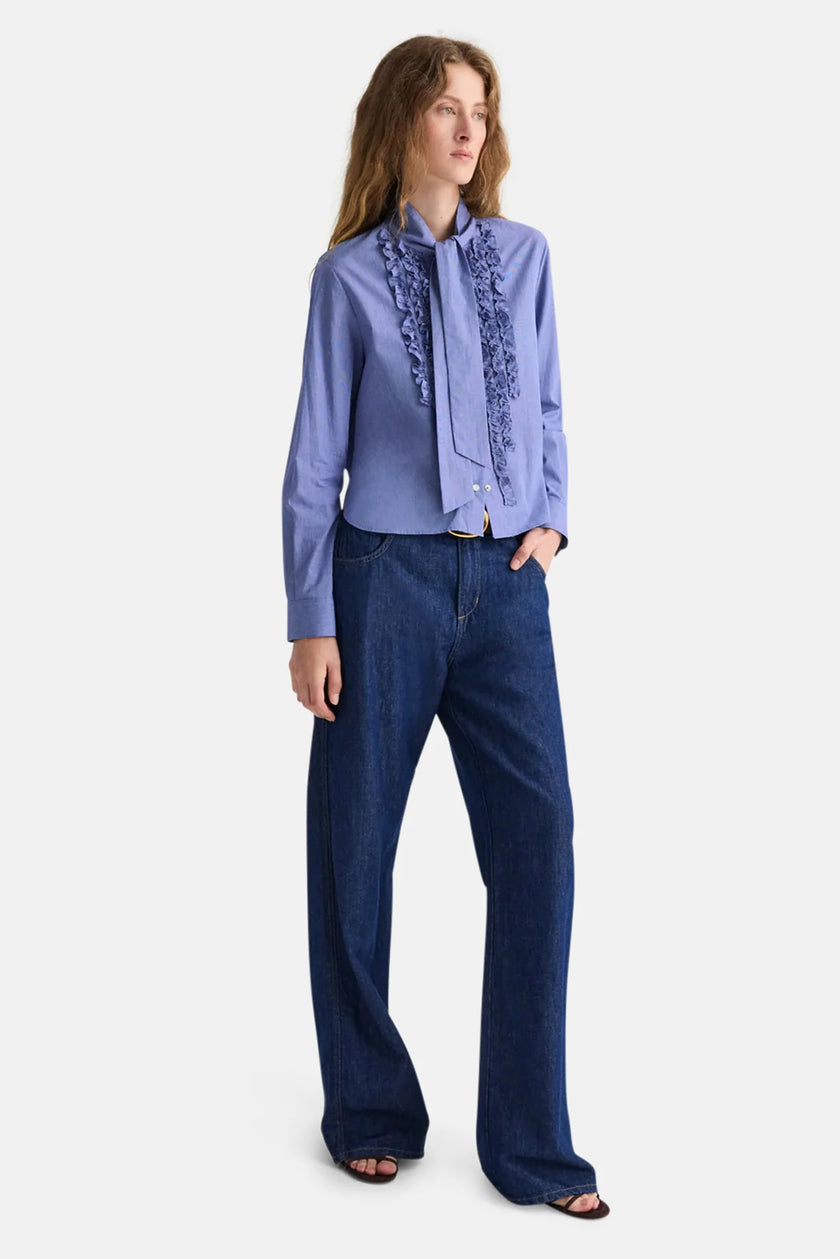 CONNOR TOP IN MICRO CHECK