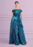 CODERO5 JACQUARD BALL GOWN