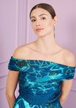 CODERO5 JACQUARD BALL GOWN