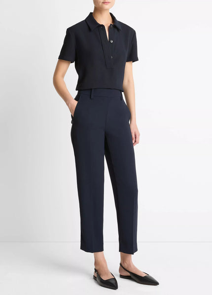 CREPE TAPERED PULL ON PANT