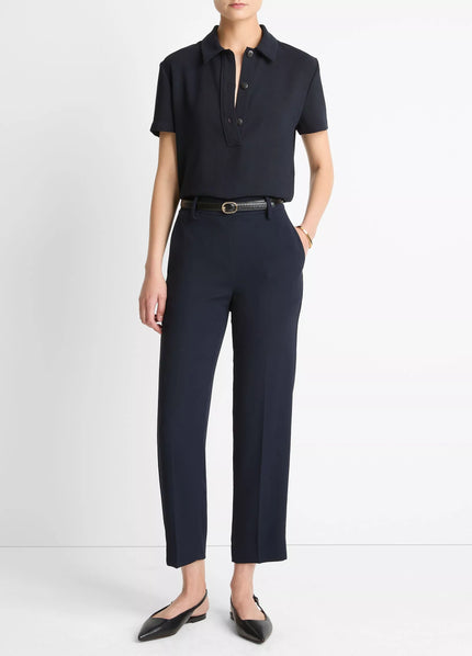 CREPE TAPERED PULL ON PANT