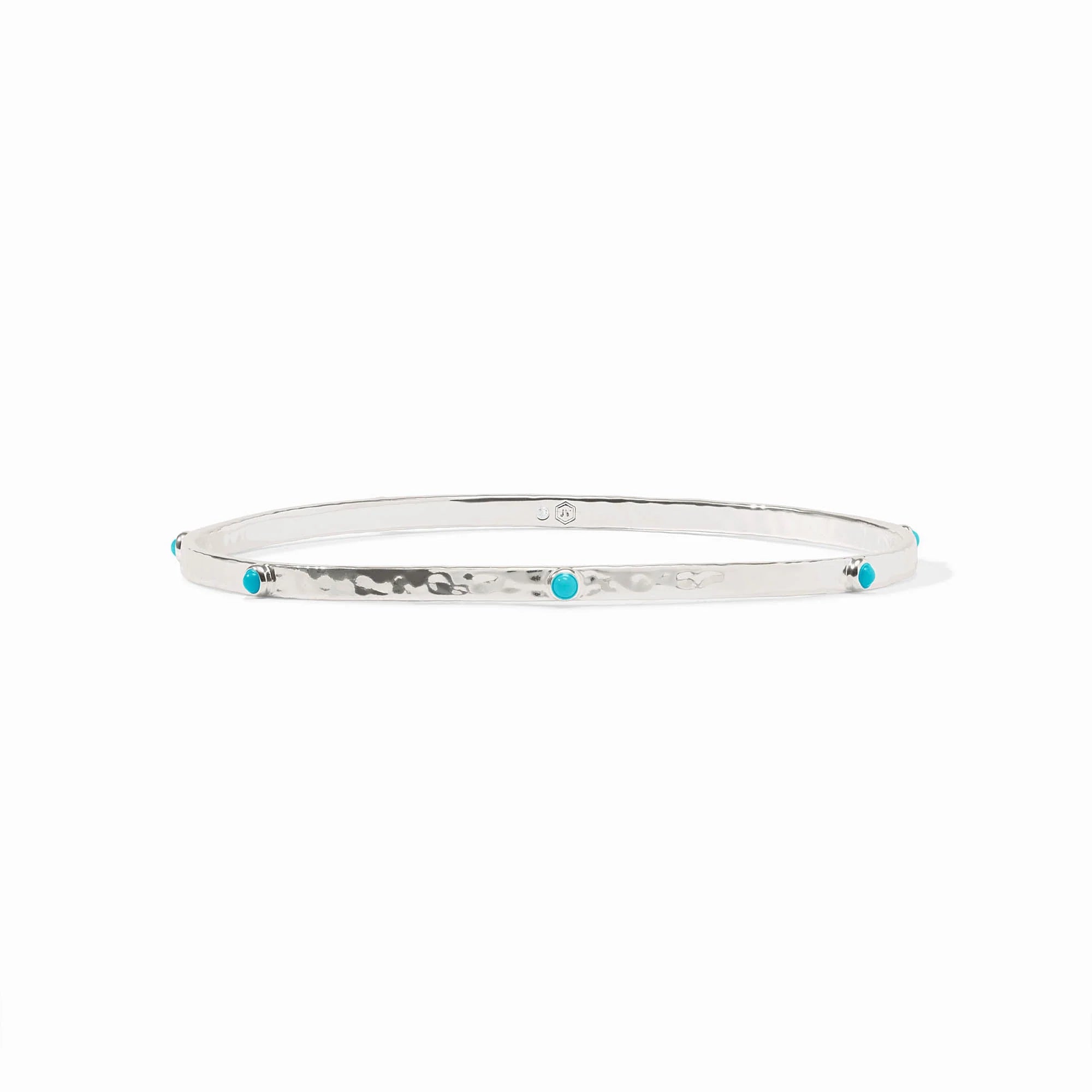 SMALL CRESCENT STONE BANGLE