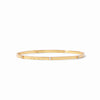 MEDIUM CRESCENT STONE BANGLE