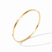 MEDIUM CRESCENT STONE BANGLE