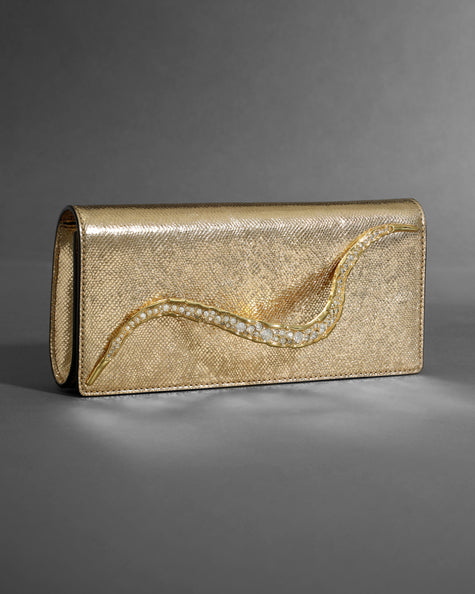 CRYSTAL CURVE CLUTCH