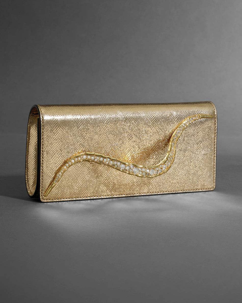 CRYSTAL CURVE CLUTCH