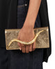 CRYSTAL CURVE CLUTCH