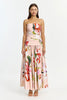NERSHALL MAXI DRESS IN CHERRY MEDLEY