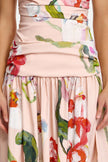 NERSHALL MAXI DRESS IN CHERRY MEDLEY