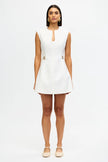 KEARBY MINI DRESS IN IVORY