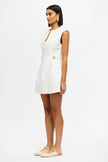 KEARBY MINI DRESS IN IVORY