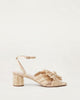 DAHLIA PLEATED BOW HEEL