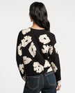 DARLING CARDIGAN FLOATING FLORAL