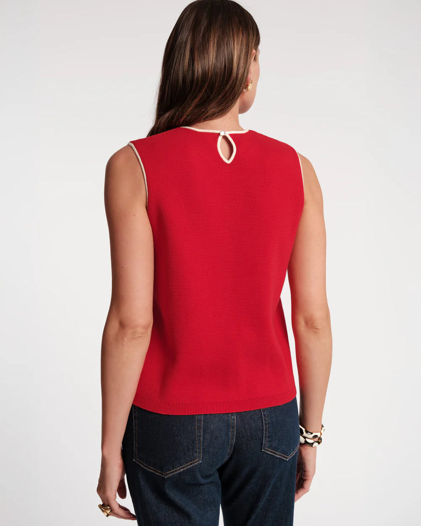 DARLING SHELL COLORBLOCK PIPING