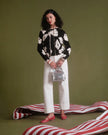 DARLING CARDIGAN FLOATING FLORAL