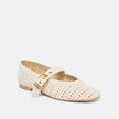 MIKEL BALLET FLATS PERFORATED SUEDE