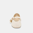 MIKEL BALLET FLATS PERFORATED SUEDE