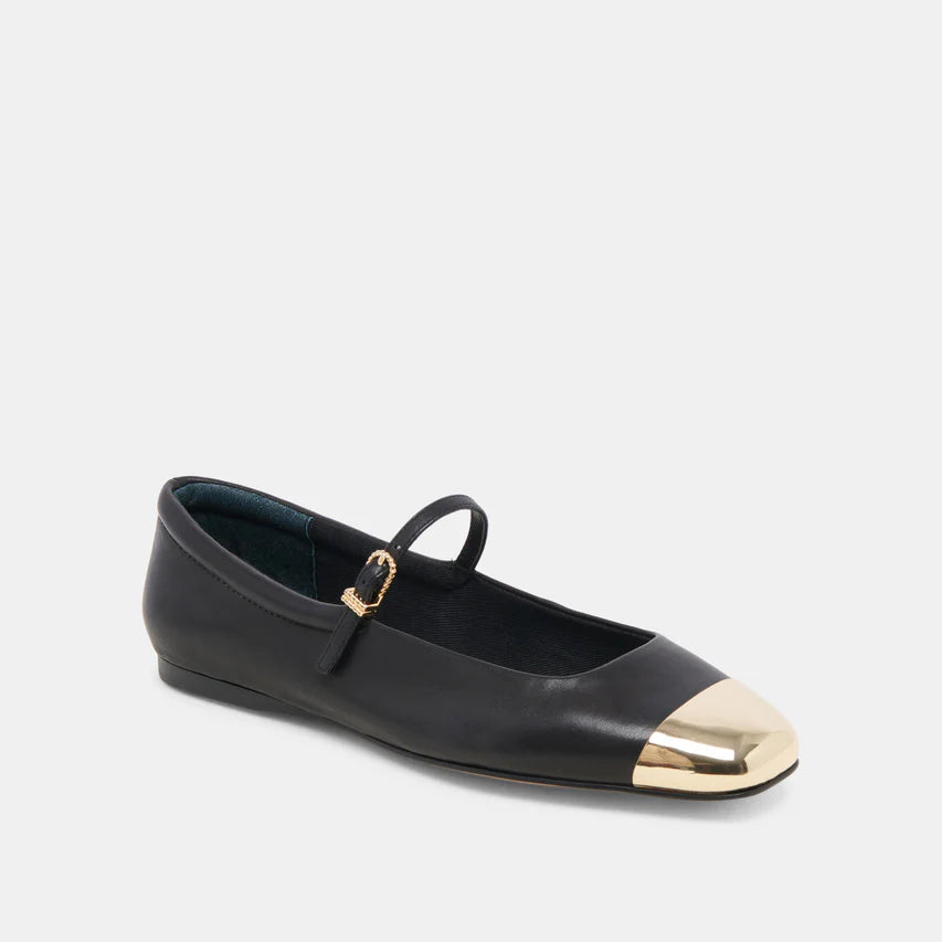 REYES TOE CAP BALLET FLATS