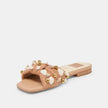LIZZA SANDALS BEADED RAFFIA