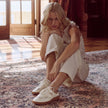 NOTICE SLIDE WOVEN SNEAKERS