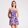 LINDA MINI DRESS IN VIOLET