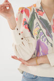 HAMPTON TOP IN BOTANICAL MUSE