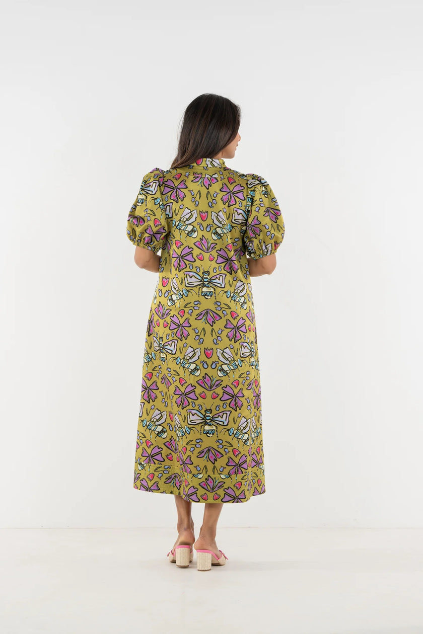 HAMPTON DRESS IN DUTCH BEE
